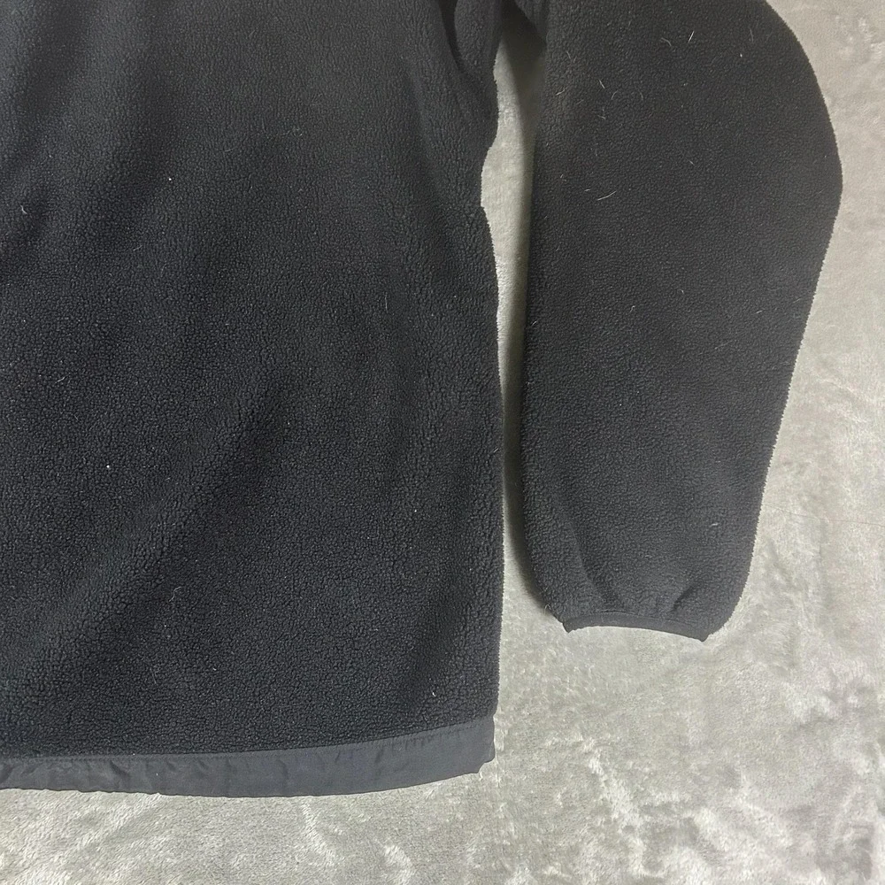The North Face Jacket Mens Medium Black Fleece Full Zip Polartec Outdoor
